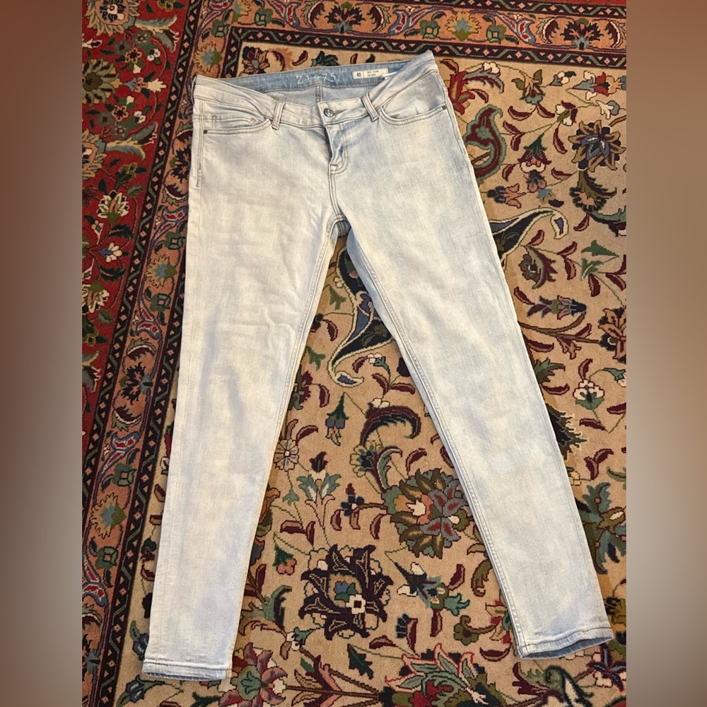 Zara Light Blue Women Jeans